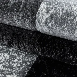 Hawaii Kortluvet tæppe Ternet - Sort