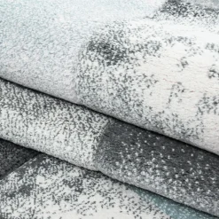 Hawaii Kortluvet tæppe Ternet - Blå