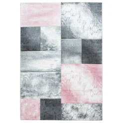 Hawaii Kortluvet tæppe Ternet - Pink