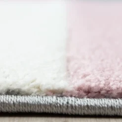 Hawaii Kortluvet tæppe Ternet - Pink