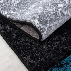 Hawaii Kortluvet Tæppeløber Ternet - Turkis