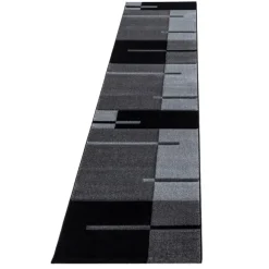 Hawaii Kortluvet Tæppeløber Ternet - Grå