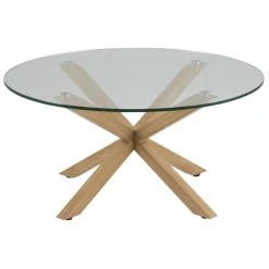 Heaven hjørnebord Ø82- Glas