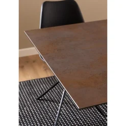 Heaven spisebord 200 cm Top rustbrun Lemco ru keramik