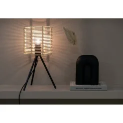 Hegn Belysning - Sort og Træ