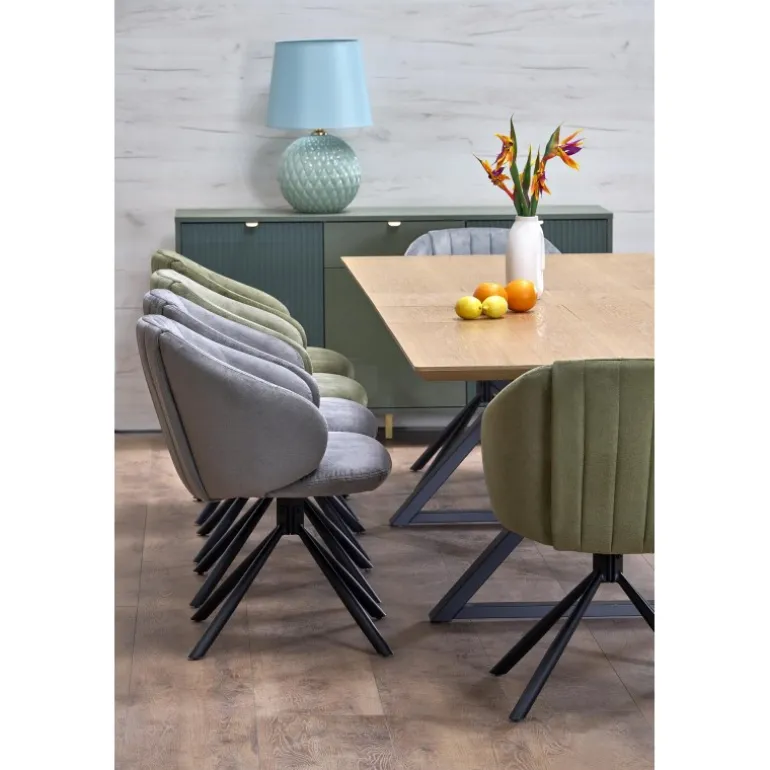 HENRY bord, Naturlig / Sort