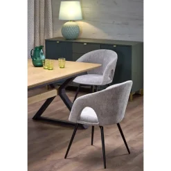 HENRY bord, Naturlig / Sort