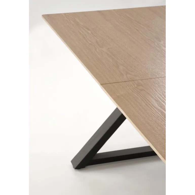 HENRY bord, Naturlig / Sort