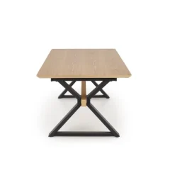 HENRY bord, Naturlig / Sort