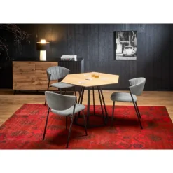 HERMAN bord Naturlig/Sort