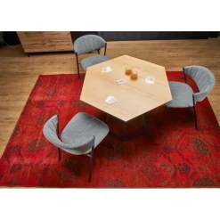 HERMAN bord Naturlig/Sort