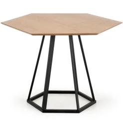 HERMAN bord Naturlig/Sort