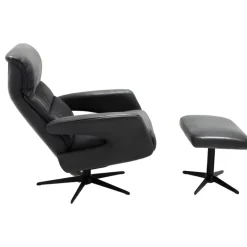 Hillerød læder lænestol