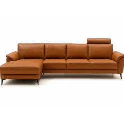 Hjort Knudsen Ballerup Læder chaiselong sofa Venstrevendt