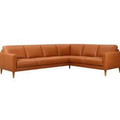 Hjort Knudsen Esbjerg Læder Hjørnesofa