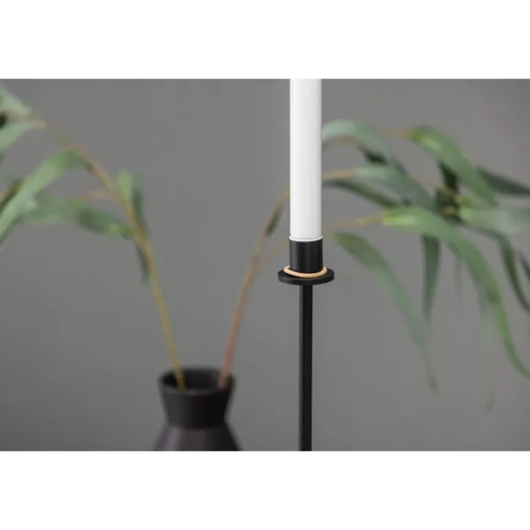 Hogehall Lysestage - Sort og Hvid