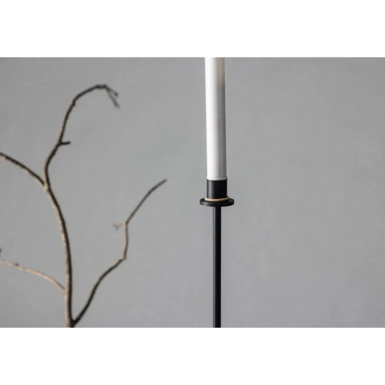 Hogehall Lysestage - Sort og Hvid