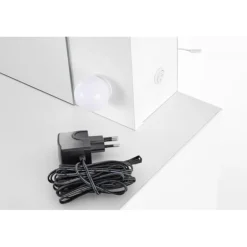 Hollywood - Sminkebord med spejl - Hvid