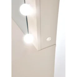 Hollywood XL Sminkebord med spejl - Beige