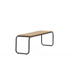 Holmbeck Bænk - Sort,Natur