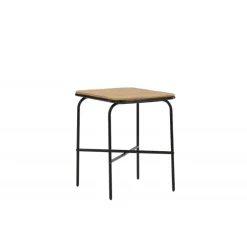 Holmbeck Cafébord - Sort,Natur