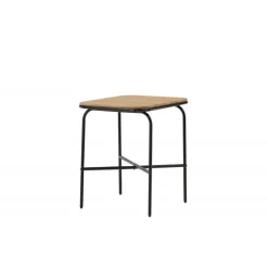 Holmbeck Cafébord - Sort,Natur