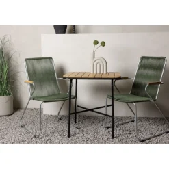 Holmbeck Loungesæt - Havemøbelsæt - Grøn,Natur