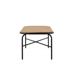 Holmbeck Spisebord - Sort,Natur