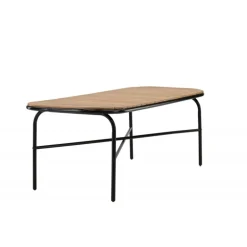 Holmbeck Spisebord - Sort,Natur