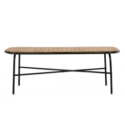 Holmbeck Spisebord - Sort,Natur