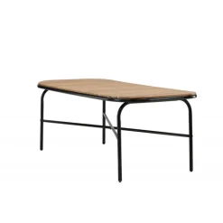 Holmbeck Spisebord - Sort,Natur