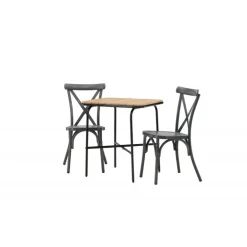 Holmbeck t Loungesæt - Havemøbelsæt - Mørkegrå,Natur