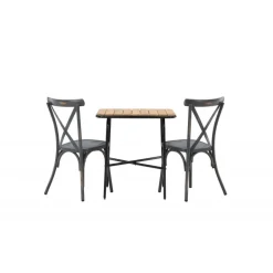 Holmbeck t Loungesæt - Havemøbelsæt - Mørkegrå,Natur