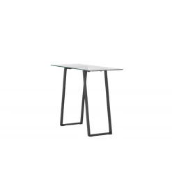 Horten Bord - Sort og Transparent