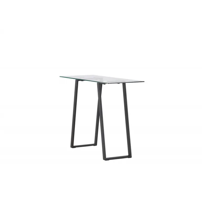 Horten Bord - Sort og Transparent