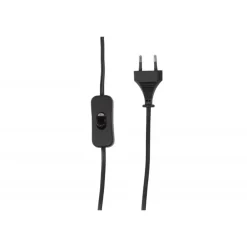 Hovfjallet Bordlampe - Sort og Hvid