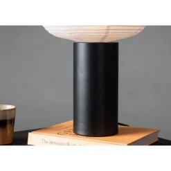 Hovfjallet Bordlampe - Sort og Hvid