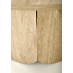 HUGO Rundt Bord i Naturlig Eg