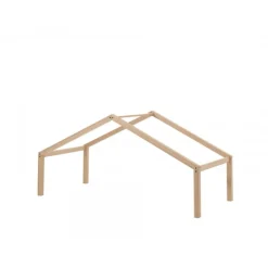 Husseng-ramme i bøg 90 x 200 cm – Natur (Forrest)