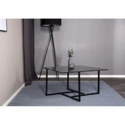 Hybrid Sofabord 80x80cm- Grå