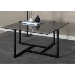 Hybrid Sofabord 80x80cm- Grå