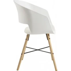 I_Luna Spisebordsstol hvid