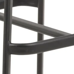 I_Oregon barstol sort læderlook