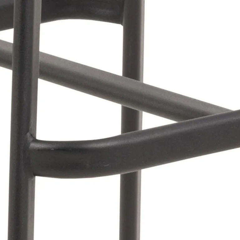 I_Oregon barstol sort læderlook