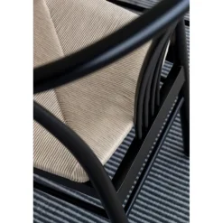 I_York spisebordsstol med armlæn hvid papir