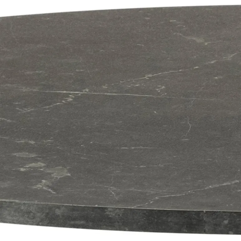 Ibiza spisebord sort Ø110 cm