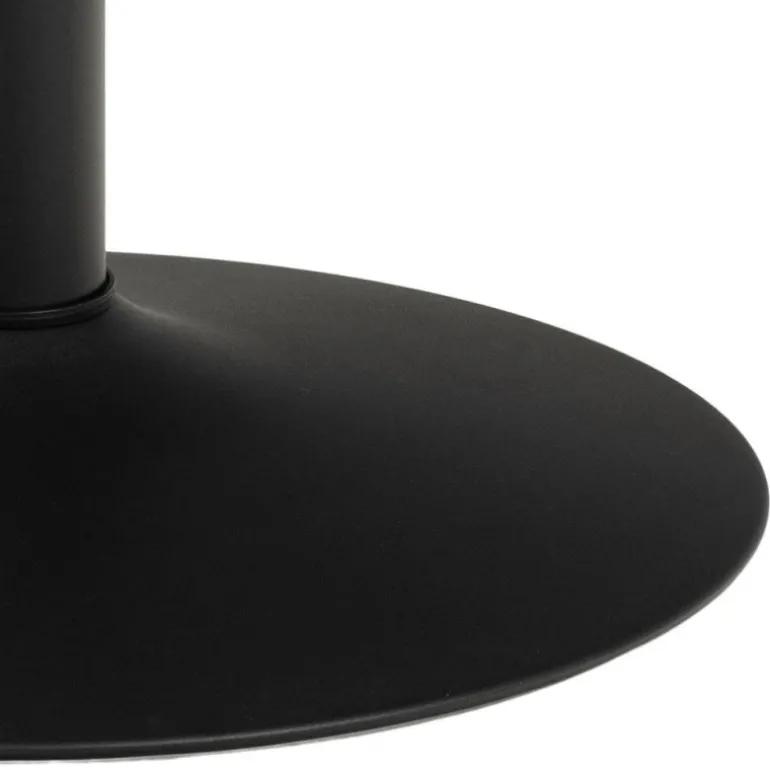 Ibiza spisebord sort Ø110 cm