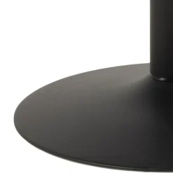 Ibiza spisebord sort Ø110 cm
