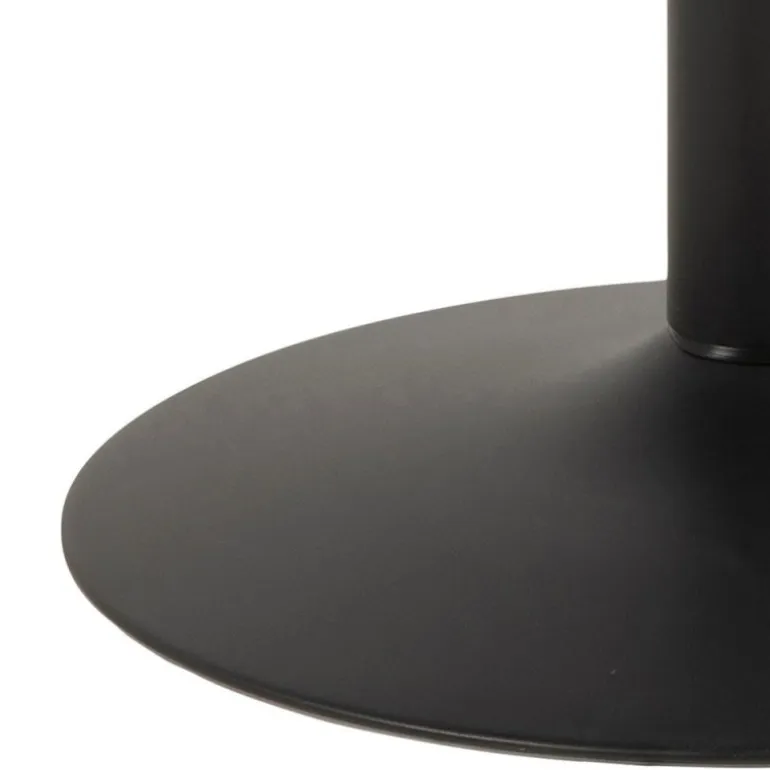 Ibiza spisebord sort Ø110 cm
