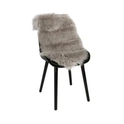 Imiteret skind i lysegrå